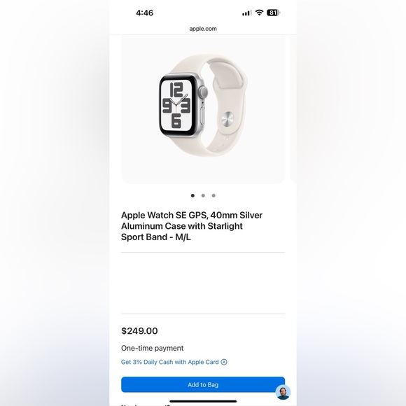 Apple Watch SE 40mm - Picture 7 of 7